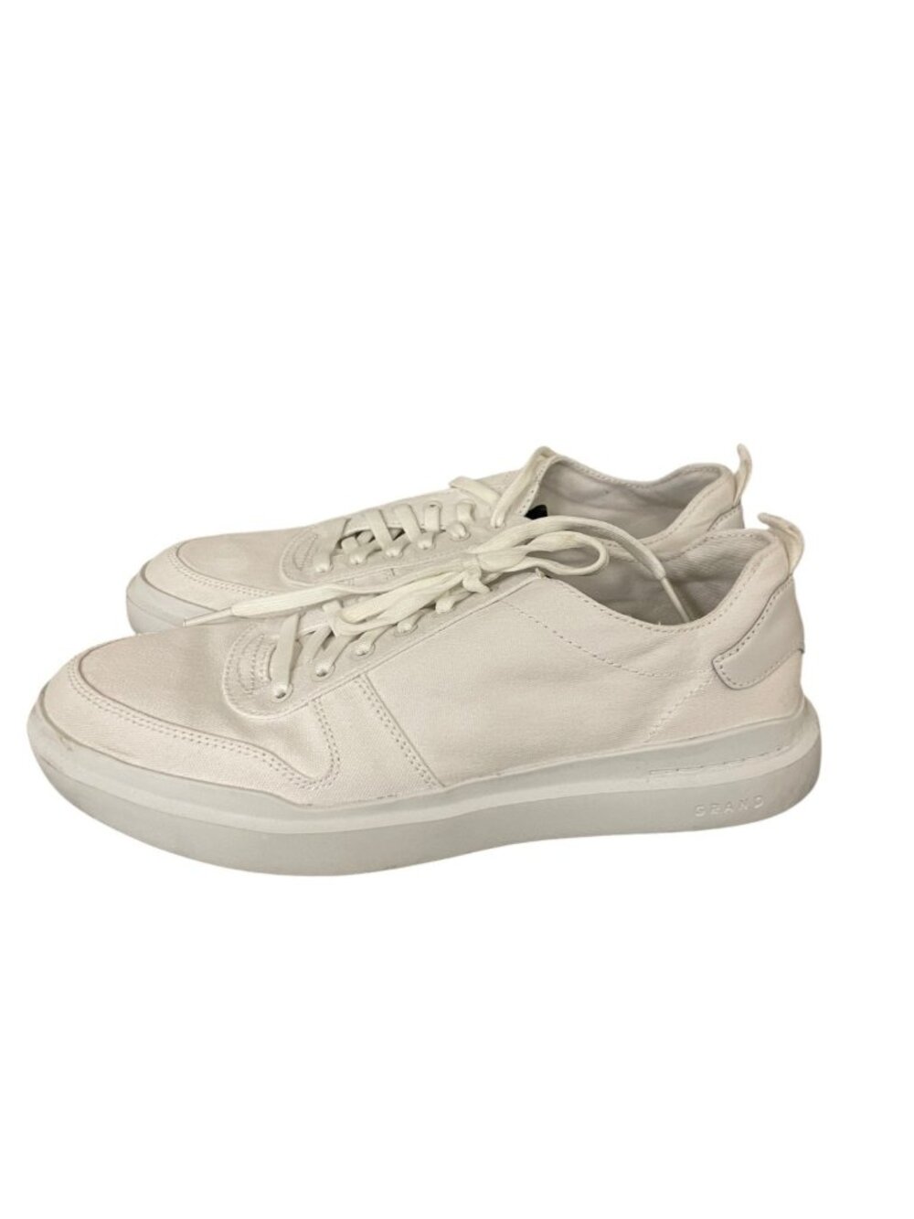 Cole Haan GP Rally Canvas Court Sneaker Mens Size 9 Optic White C34712 EUC